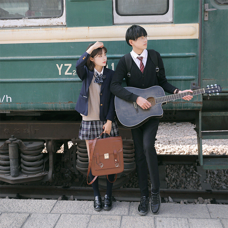 Casida 41-inch veneer folk guitar beginner girls male students beginners self-learning wood light black