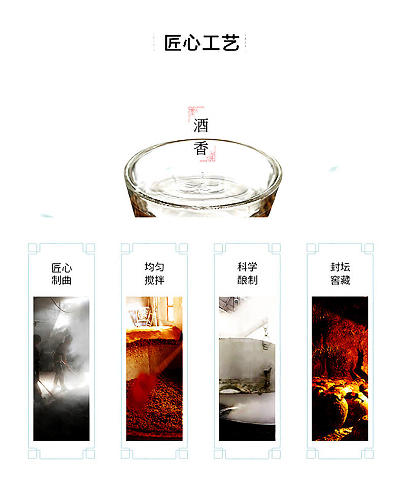 古井贡酒旗下 古井粮液 50度浓香型白酒 750ml*6瓶 图6