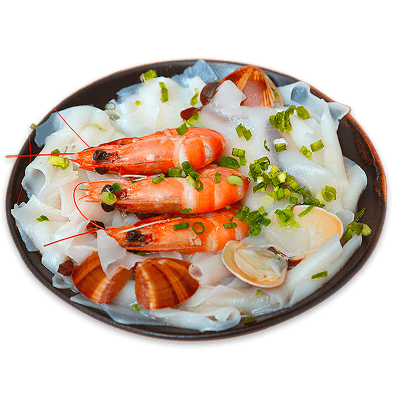 Fujian Specialty Pot Edge Paste 1000g Fuzhou Ding Pot Edge 1.0kg Fujian People's Convenient Breakfast Instant Pot Edge Paste Slices