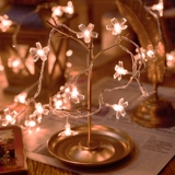 Sakura Led Light Lantern Lantern Light Strings, полные звезд Новый год