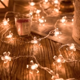Sakura Led Light Lantern Lantern Light Strings, полные звезд Новый год