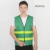 Áo phản quang cưỡi công trường xây dựng vệ sinh xe máy lưới thoáng khí xây dựng quần áo phản quang áo vest an toàn tùy chỉnh áo phản quang bảo hộ 