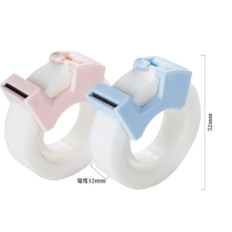 Able 30112 invisible adhesive tape photocopying mistopic student transparent hand ripping and writing copying without scar matching cutter