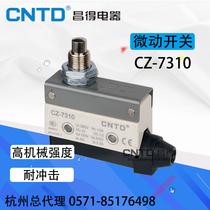  CNTD Changde Electric micro switch CZ-7310 limit stroke switch Waterproof self-reset straight column button