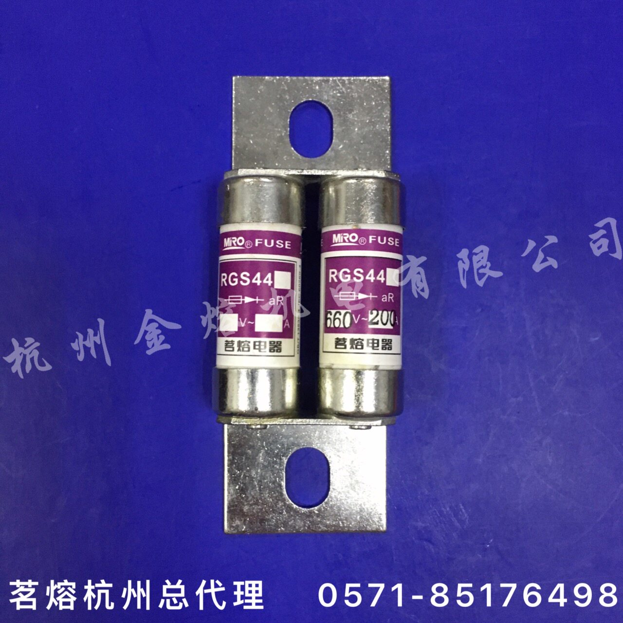 Hot melt fuse RGS44 75A 80A GSG 1000V 660V Bolt-on fast 75FEE