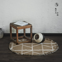 PHOTO-GREY ROUND RUG FULL BUNK BED FULL BUNK ROOM GIRL CAN SLEEP WITH A THICK SECTION OF THICKENED GIRL ROOM