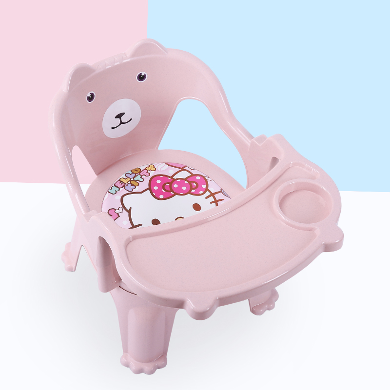 Children's chair dining chair baby called chair toddler eating stool small chair plastic back chair cartoon small bench