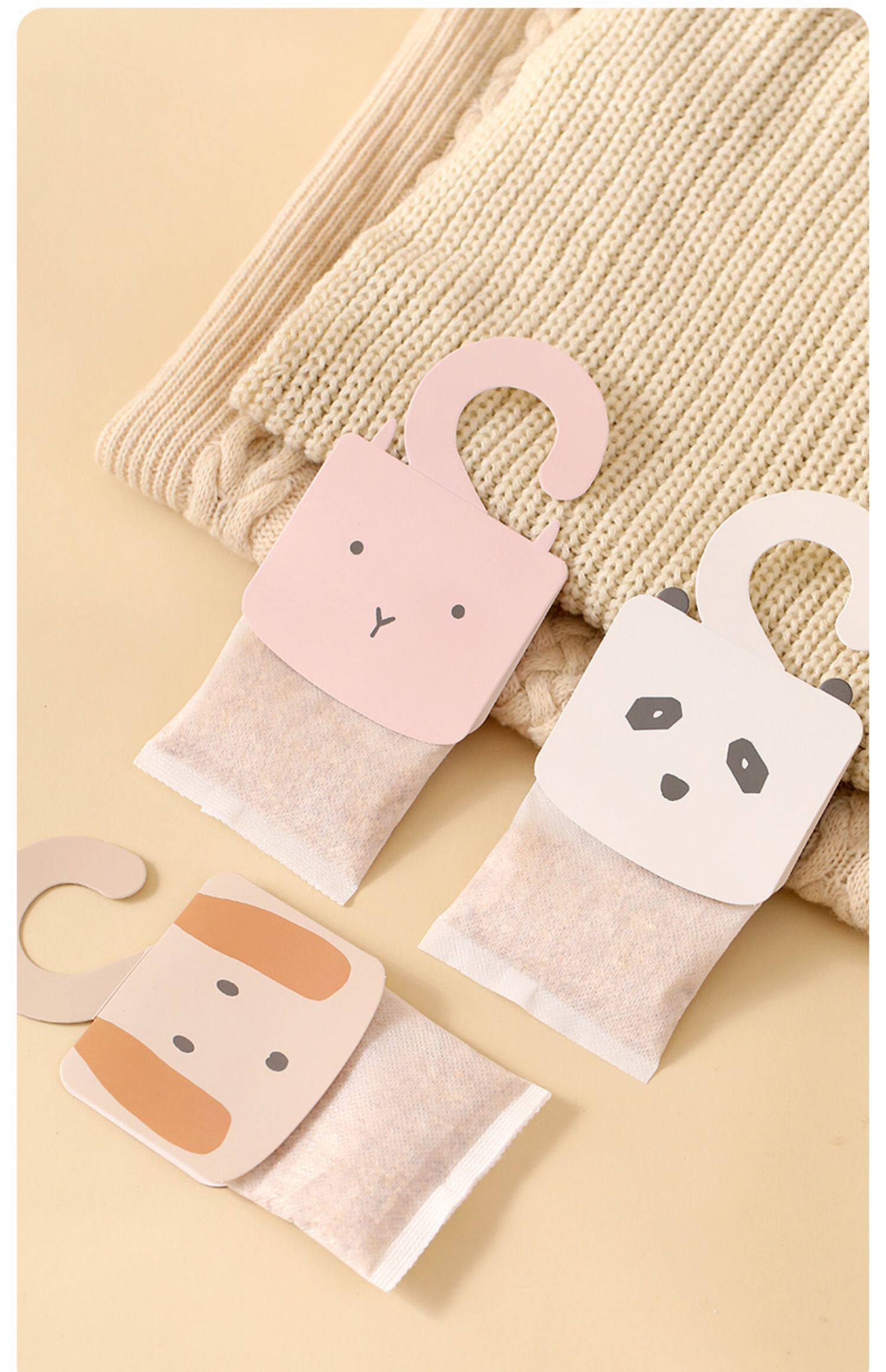 FaSoLa 衣柜香薰香氛包 林间宝贝3袋装 橱柜除味 去异味 卧室房间持久香包