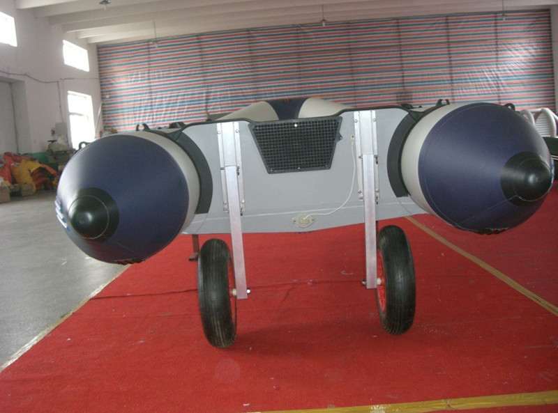 Rubber boat rubber boat fishing boat kayak aluminum alloy trolley tugboat boat accessories