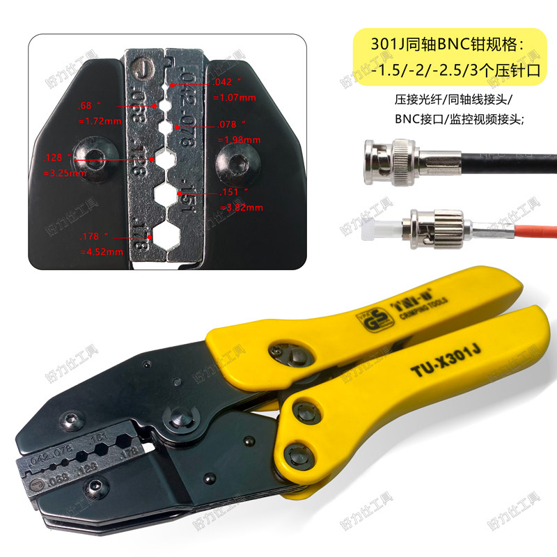 2兆头压线钳哪个更靠谱？2026必看的BNC/L9/CC4选型指南