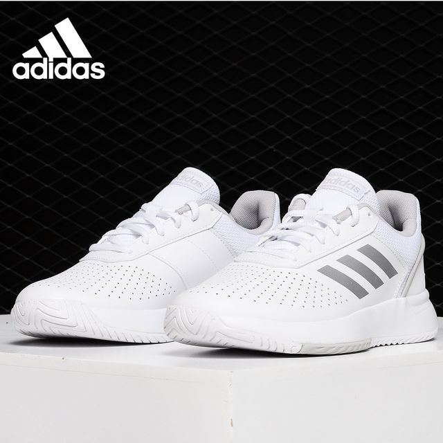 Adidas/Adidas ຂອງແທ້ COURTSMASH ເກີບ tennis badminton ຜູ້ຊາຍແລະແມ່ຍິງ F36262