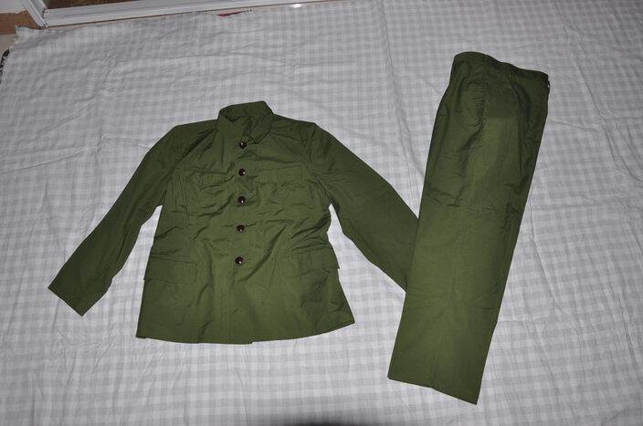 Soviet model brand-new original set of 3507 factory 1980 65 army cadre Zheng 3 dailang military uniform set