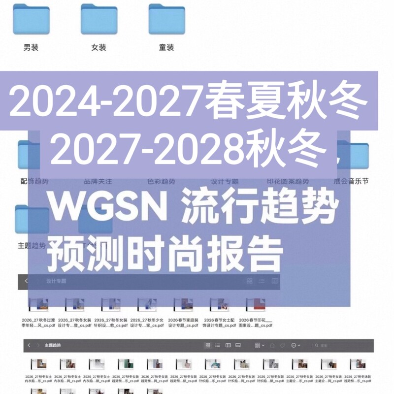 Wgsn24-27 Spring, Summer, Autumn, Winter Wgsn27–28 Fall/Winter Men'S, Women'S, and Children's Clothing Trend Forecast Report Pdf Wgsn24-27 Spring, Summer, Autumn, Winter Wgsn27–28 Fall/Winter Men'S, Women'S, and Children's Clothing Trend Forecast Report Pdf