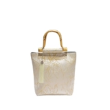 Небольшая дизайнерская вместительная и большая бамбуковая сумка через плечо