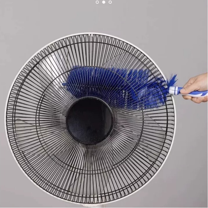 German Fan Cleaning Brush, Specialized for Cleaning Electric Fans, No-Disassembly Dust Removal Tool, Multifunctional Dust Removal Brush with Soft Bristles