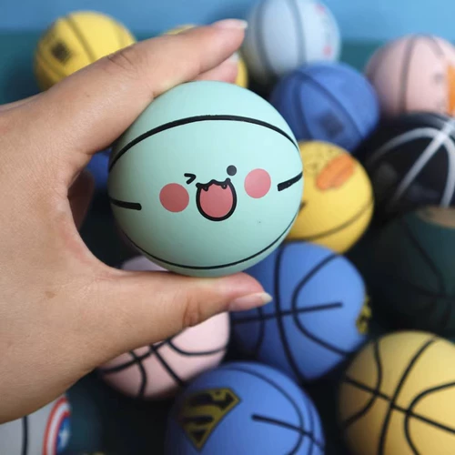 Детский прыгучий мяч, детская игрушка, силиконовый баскетбольный ластик