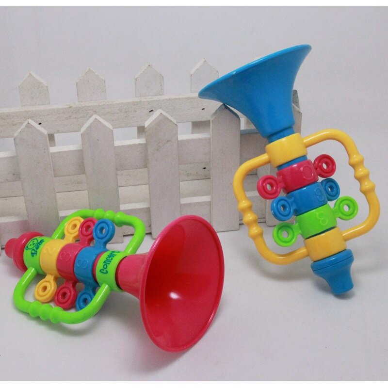 Blowing toys children blowing trumpet baby baby baby baby baby baby horn portable wireless