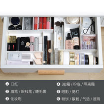 Dresser Cosmetic Storage Box Brush Tool Mouth Red Rack Eye Shadow Skin Care Products Color Makeup Dormitory God