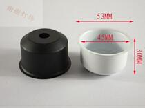 Table lamp E27 pudding tip bottom light cup DIY lighting accessories assembled chrome-plated metal stainless steel table lamp light cup