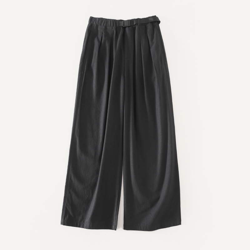 Xz15554 Tairan~Premium Single Product~ Lyocell Tencel Cotton Adjustable Waistband Petite Wide-Leg Cropped Pants Xz15554 Tairan~Premium Single Product~ Lyocell Tencel Cotton Adjustable Waistband Petite Wide-Leg Cropped Pants