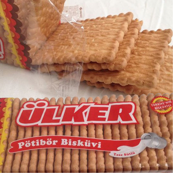 Milk Taste Noir Sweet Biscuits 175g Turkey Imported Nutritious Breakfast Sweet Milk Biscuit