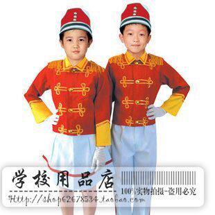 Military drum uniform Young Pioneers drum number suit performance suit student honor uniform
