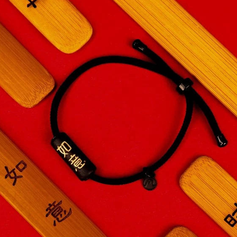 Jingdezhen flagship creative ceramic fiber rope bracelet fuels the peace and prosperity for the joker couples jewelry by hand