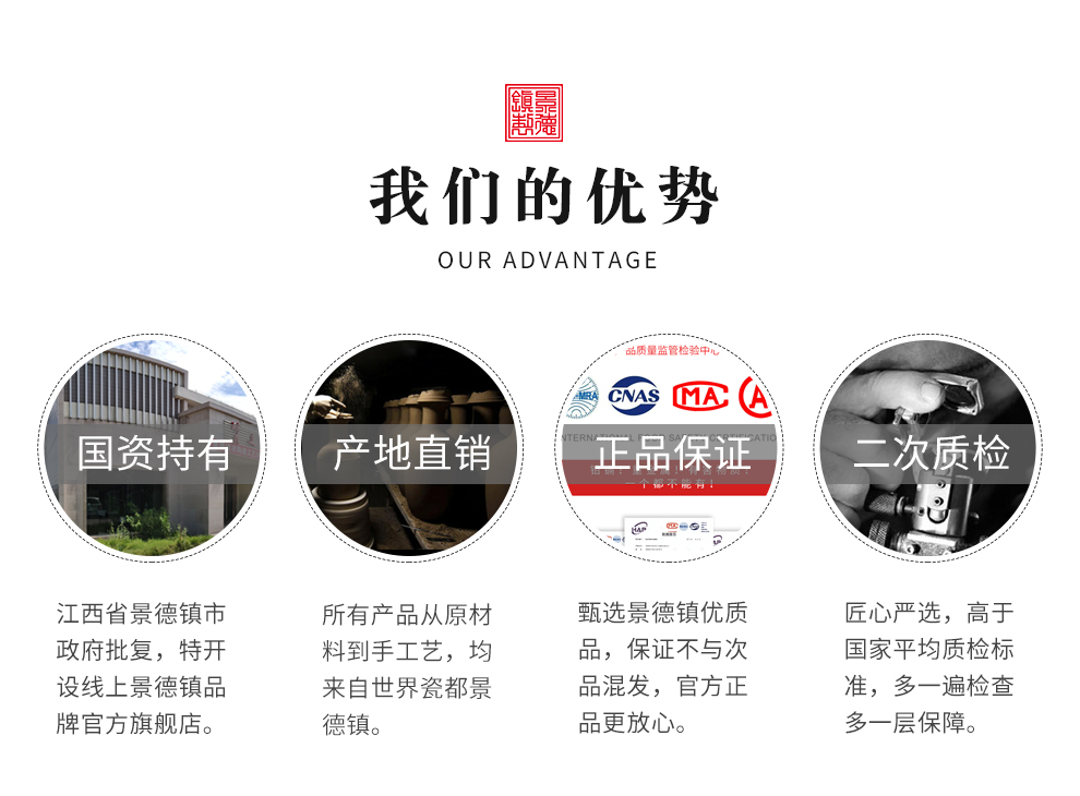 Jingdezhen flagship creative ceramic mugs large capacity domestic children ultimately responds a cup of pure and fresh and contracted can be customized