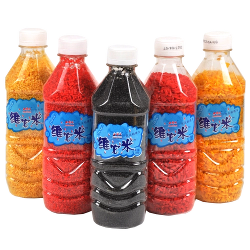 西部风 Рыболовная приманка Vitami, красный и желтый рис, дробленый рис, черное просо, рыболовная приманка 1-го поколения, приманка Vitami, 260 г