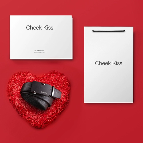 Мужской ремень, высококлассные кожаные штаны, подарочная коробка на день Святого Валентина, из натуральной кожи, подарок на день рождения