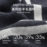 Зимний шерстяной кашемировый шарф подходит для мужчин и женщин, высококлассная шерстяная утепленная подарочная коробка, подарок на день рождения, коллекция 2021