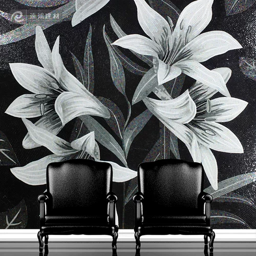 Стеклянная мозаика, головоломка на стену