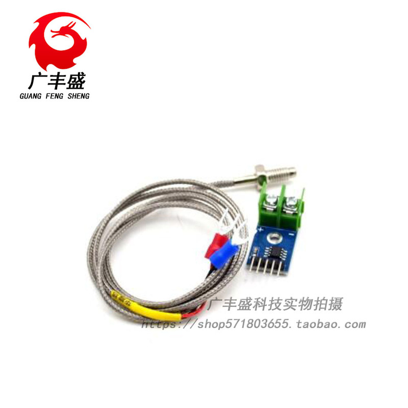 Max6675 K-Type Thermocouple Module Temperature Sensor Can Measure High Temperatures up to 1024 Degrees