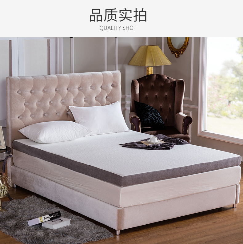 Nệm bông nhớ dày 1,5m1,8m ký túc xá sinh viên có thể gập lại 1 m 2 giường xốp - Nệm nệm 1 người