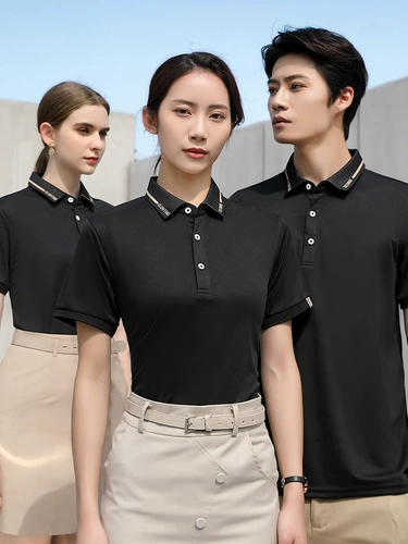 Летняя элитная футболка polo для работы, делается под заказ, рабочая одежда, короткий рукав, с печатью вашего логотипа