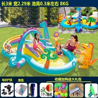 Динозавр для игр в воде, набор, ковер