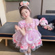 Lolita Girls Princess Dress Summer Dress ເຄື່ອງນຸ່ງເດັກນ້ອຍ Summer Suit Skirt Girls Melody Clothes