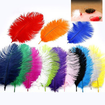 Fly fishing Fly bait Hair hook binding material Ostrich Feathers Hand-selected Ostrich Feathers