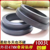 Dragon claw joint sealing ring sandblasting pipe joint sealing pad Unilateral rubber pad soft durable and easy to install preferential