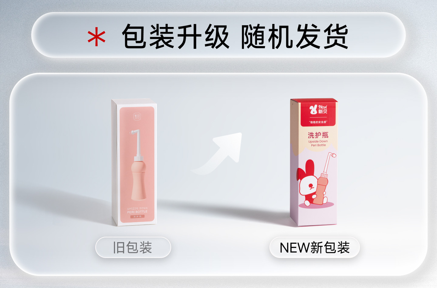 新贝孕产妇女性私处屁股肛门外洗屁屁便携清洗器洗护瓶会阴冲洗器 — 2