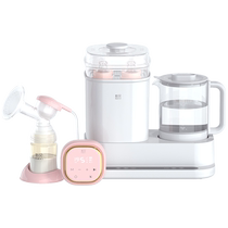 新贝电动吸奶器大吸力拔奶器母乳恒温温奶器喂养单边吸奶器套装