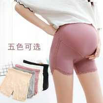 Pregnant women safety pants leggings pants women spring and summer thin anti-galloping summer can wear shorts maternity wear summer clothes
