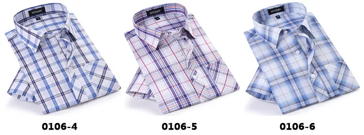 Mùa hè cho nam Áo sơ mi kẻ sọc ngắn tay trung niên Dad Pack Thin Cotton Old Man Áo ông nội Ngày của cha
