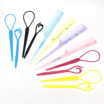 Childrens hair accessories Baby dish hair device Meatball head Hair pulling needle Hair knitting needle Hair piercing needle Dish hair tool set Hair comb