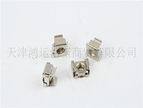 Iron clamp female card nut nickel plated floating nut cabinet nut iron nail nut M5 M6 M8 M10