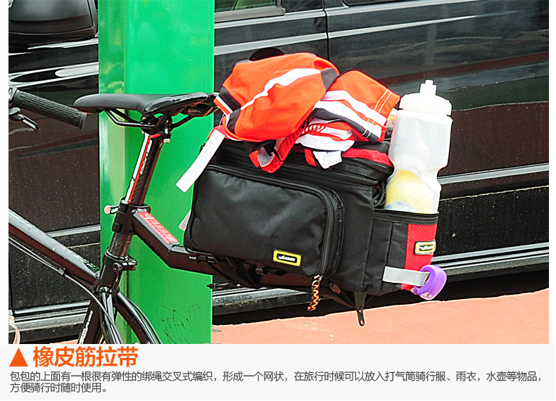 Sacoche pour vélo mixte ACACIA - Ref 2213361 Image 12