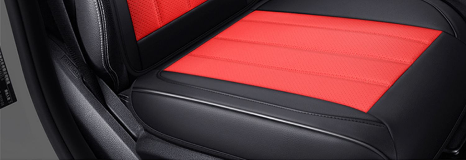 Leather Car Seat Cushion Four Seasons Breathable Seat Cover
