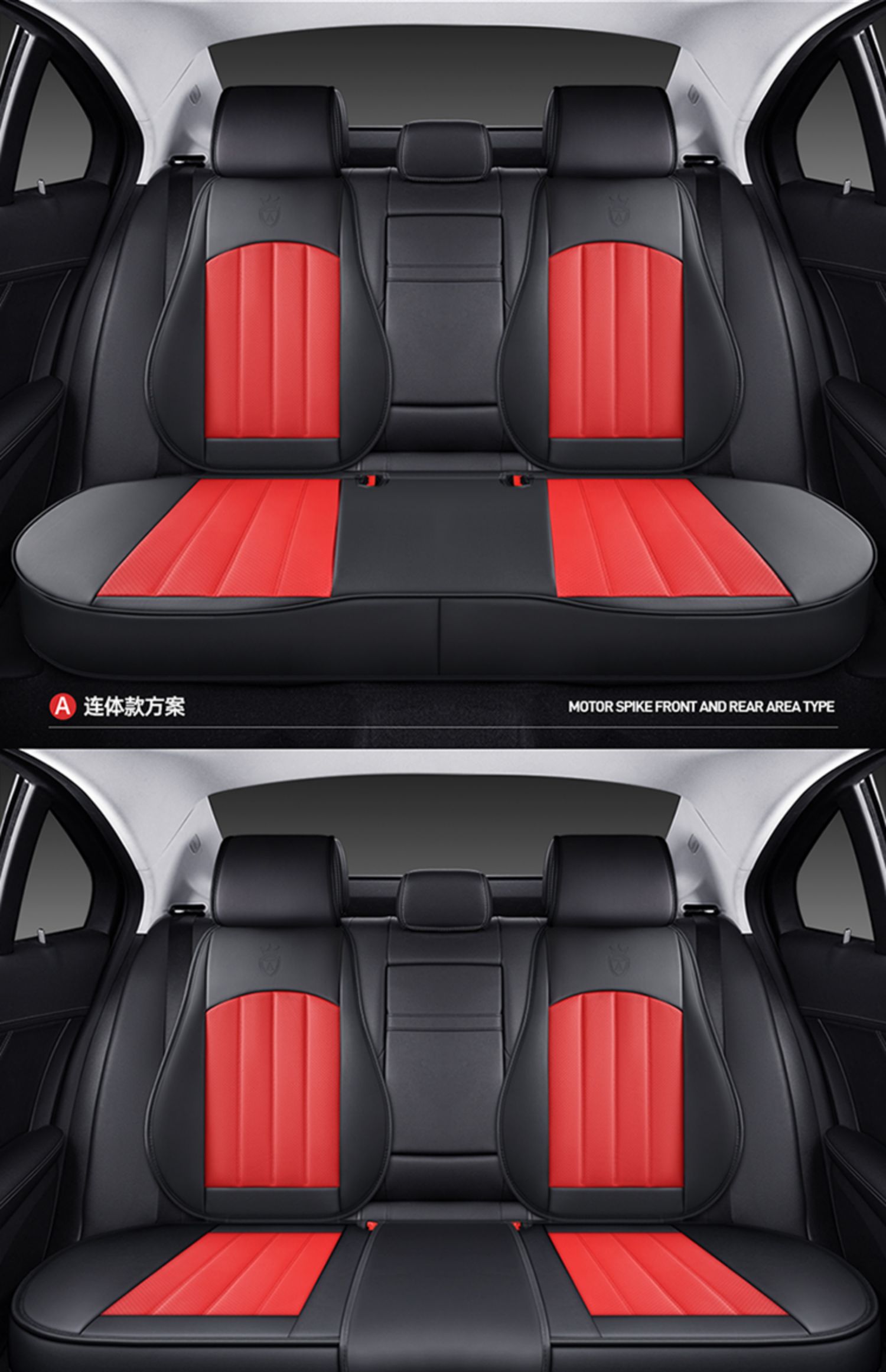 Leather Car Seat Cushion Four Seasons Breathable Seat Cover