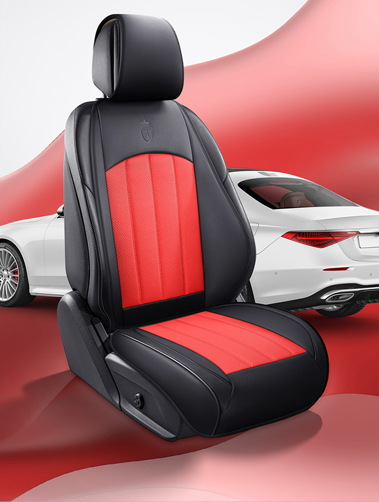 Leather Car Seat Cushion Four Seasons Breathable Seat Cover