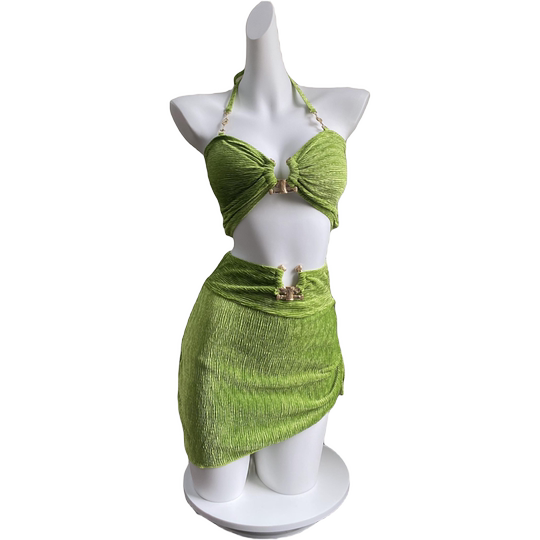 Omom Bikini Sexy Three-Piece Set Beach Vacation